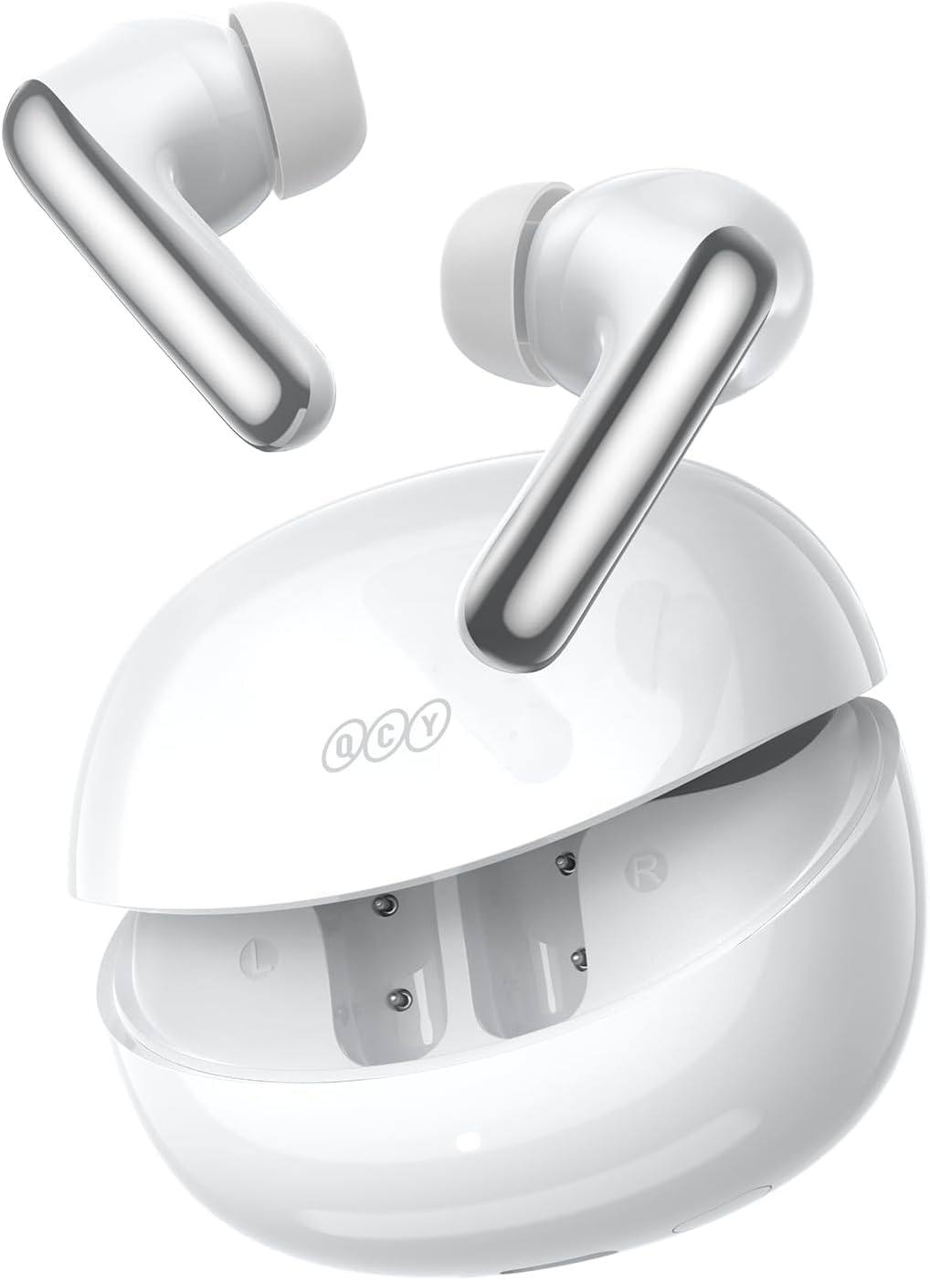 Fone de Ouvido QCY Melobuds N60, Fone Bluetooth 6.0 Cancelamento