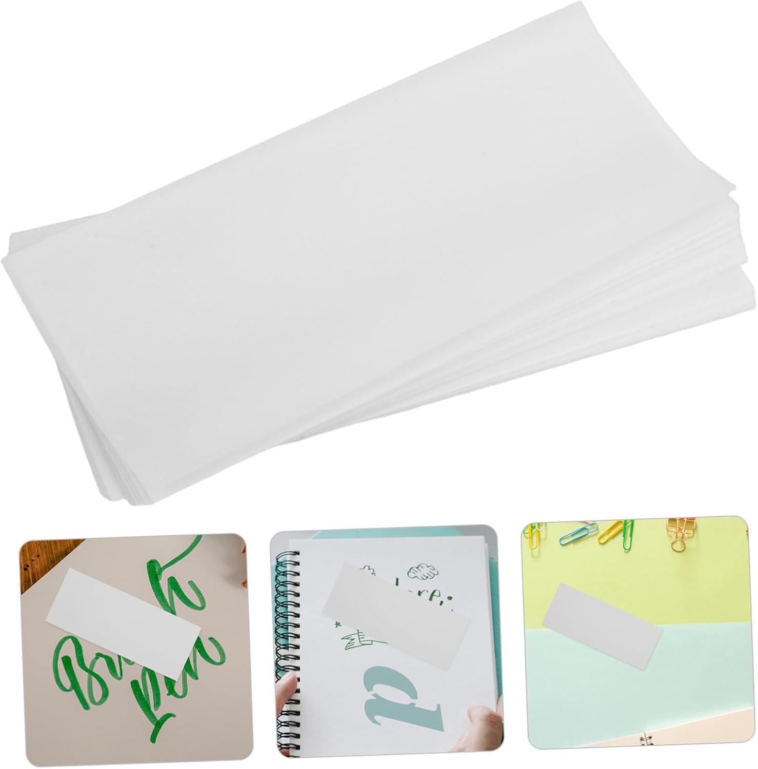 TEHAUX 50 Sheets Wet Palette Paper Stay Wet Tray for Miniature Model Painting Water Conducting Paint Mixing Sheets for DIY Projects and Retention