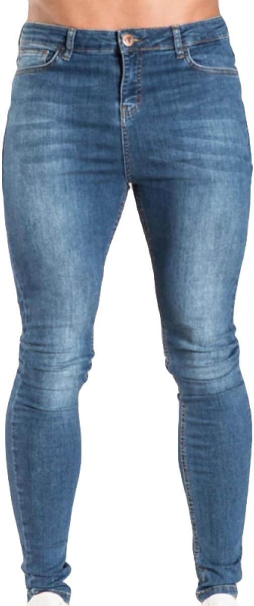 [lsjdln] スキニー デニム ジーンズ スキニーデニム ストレッチ テーパード スキニー デニムパンツ ジーパン スキニーパン