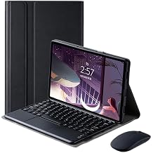 Keyboard Case with Mouse for Xiaomi Pad 6/6 Pro 11, Folio Keyboard Case Cover with Magnetically Detachable Wireless Keyboard for Xiaomi Pad 6/Xiaomi Pad 6 Pro, Black