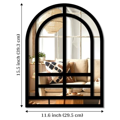 Image of Sehaz Artworks Home Decoration Items for Living Room | Jharokha Wall Decor Items for Living Room | Decorative Mirror for Wall Decoration | Wall Decor Items for Bedroom | Wall Hanging Decoration