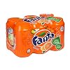 Fanta The Original Carbonated Drink with Orange Flavour 6 x 33 cl