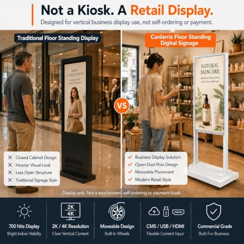 Image of 43 inch Floor Standing Digital Signage Kiosk