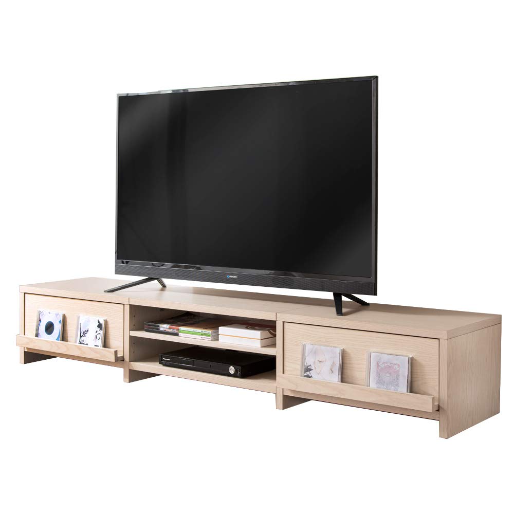 Amazon｜タンスのゲン テレビ台 幅180cm ロータイプ 電源タップ収納