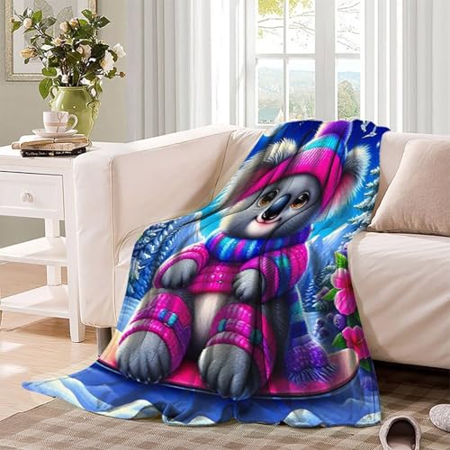 Couverture lit microfibre koala douce haute densité 150x200 - 4