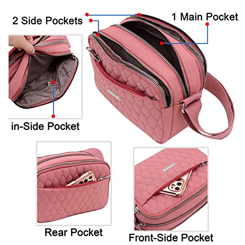 Image of Storite Women Sling Bag Crossbody Purse | Stylish PU Leather Mini Shoulder Bag for Ladies | Compact Travel Side Bag with Zipper | Daily Use Handbag