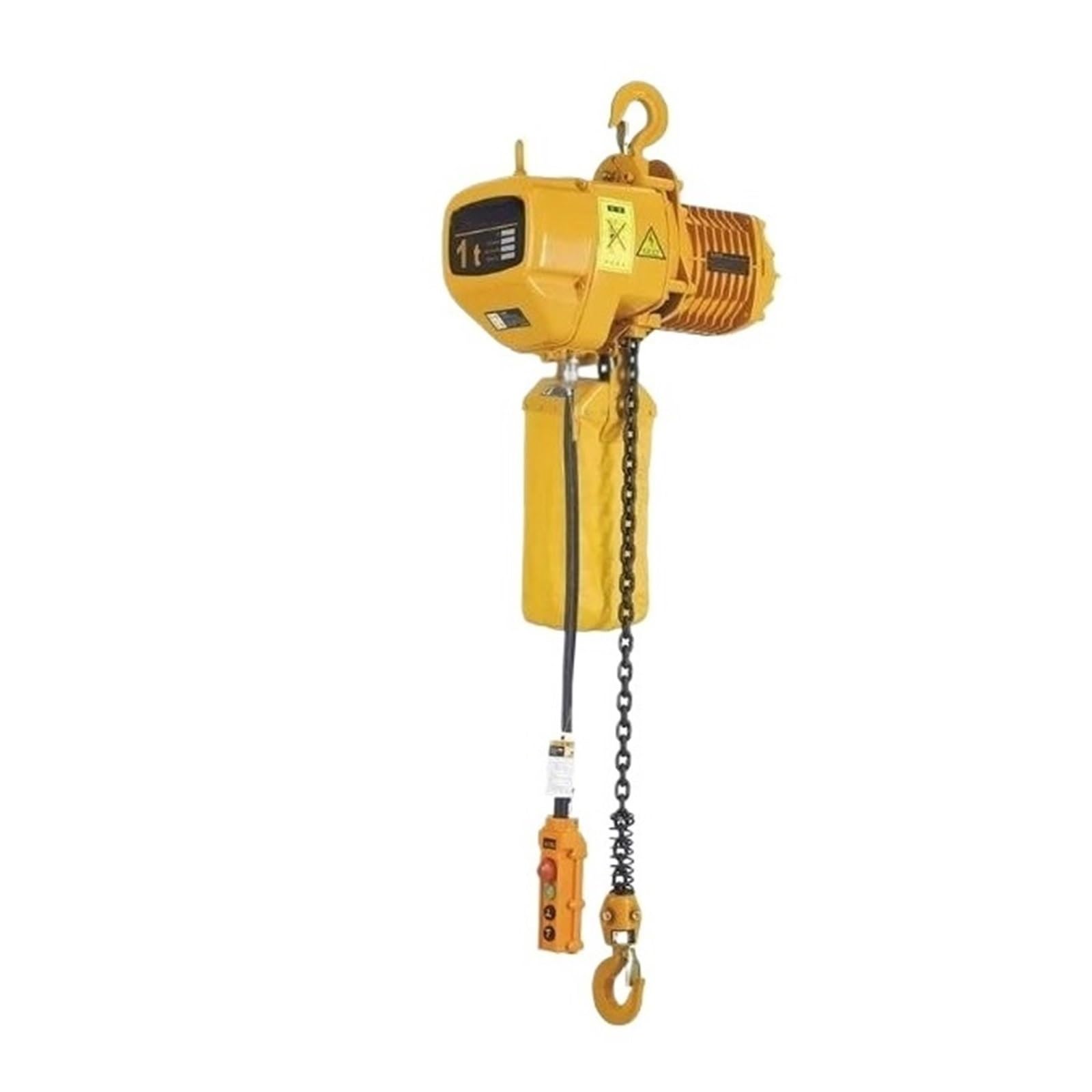 Kettenzug Elektrokettenzug Ghost Head Crane Haushaltsaufzug Klein Elektrischer Hebezeug(Hook type 1T4M sheet)