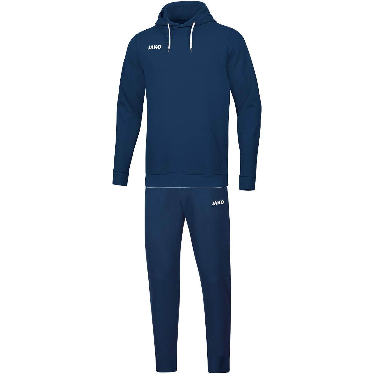 JAKO Men's Base with Hooded Sweatshirt, Jogging Suit, Navy, 4XL