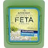 Athenos Crumbled Feta Cheese, 3.5 Ounce (Pack of 12)