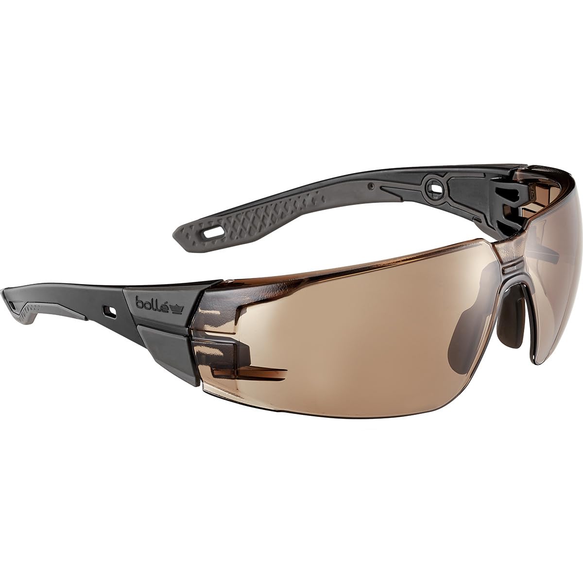 Bolle | RUSH+ 2.0 PLATINUM Bronze | Safety Glasses | Medium/Large RUSPMN50E