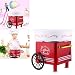 Produktbild Tomasa Zuckerwatte Maschine, bunte Süßigkeiten für Kindergeburtstag,Familien Party | Zuckerfreie Harte Süßigkeiten | DIY Candy Zuckerwatte elektrische Maschine (Rot)