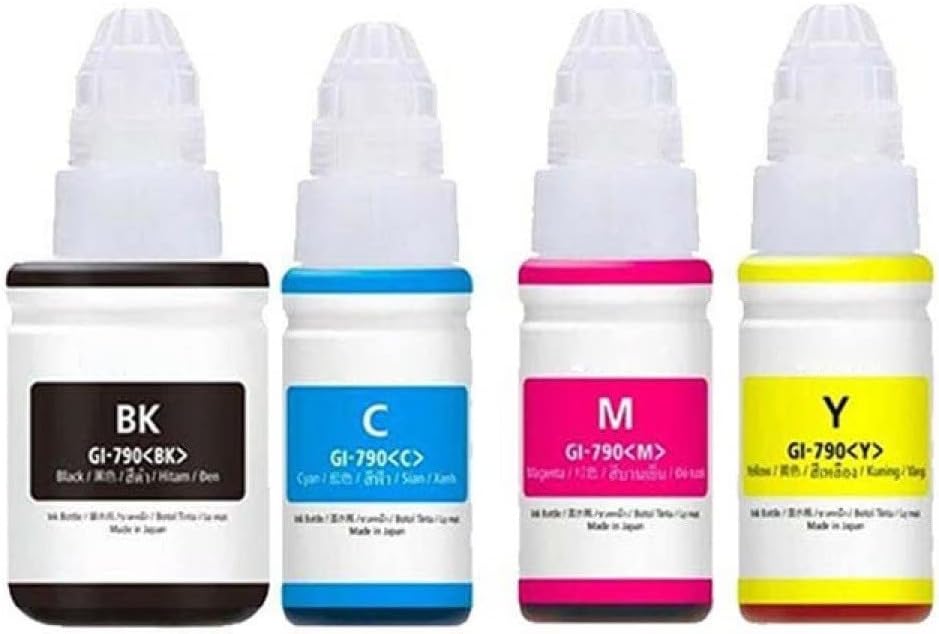 Ink Cartridge Ink GI790 Multicolor Ink Compatible Printer for G1010 ...