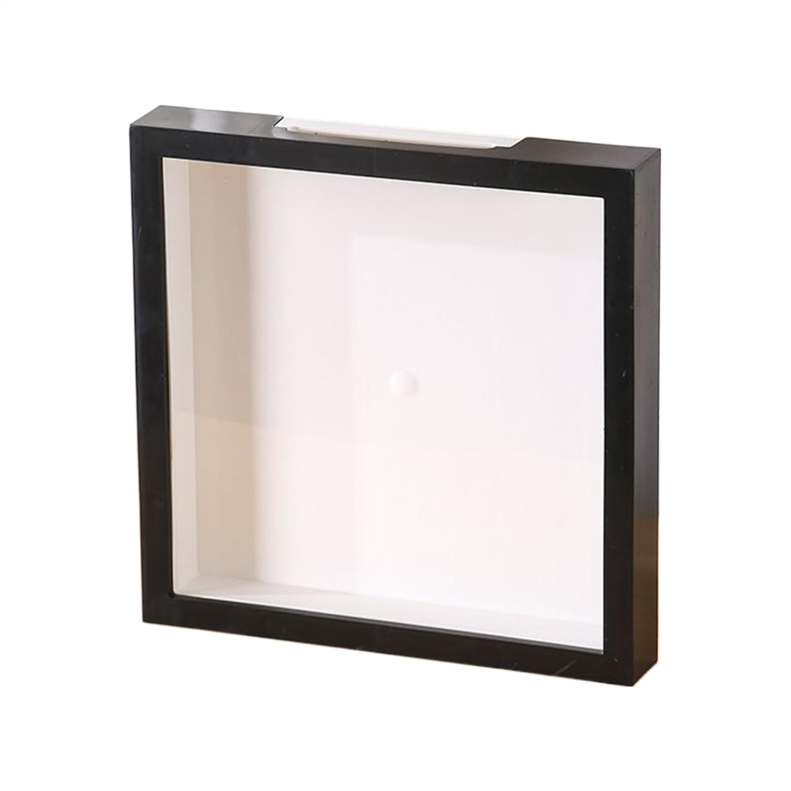 Boîte d'archivage élégante et cadre transparent pour décoration de maison