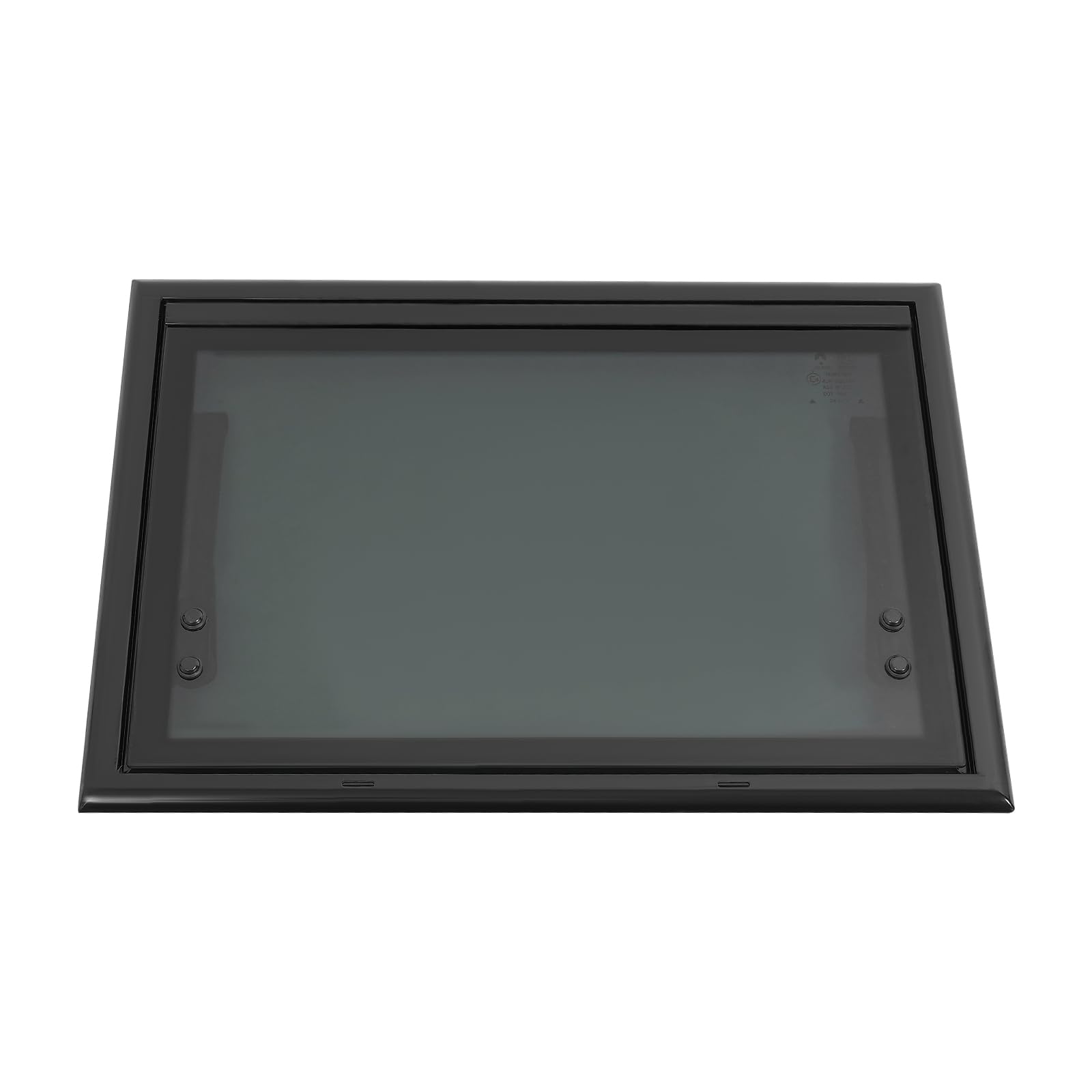 Okno wystawowe do kampera, okna wystawowe 85°, okno zewnętrzne z aluminium i szkła hartowanego, z ochroną przed owadami i roletą do kampera vana, furgonetki (500 x 350 mm)