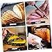 MUCKLILY 1set Kitchen Finger Guards Practical Cutting Protectors for Safe Food Preparation Essential Kitchen Tools for Cutting Potatoes Onions Cheese and Vegetables 2pcs