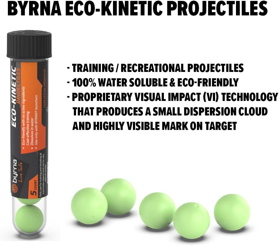 Image of Byrna SDXL Self Defense Pepper Ultimate Bundle - Pepper Spray, Non Lethal Pepper Launcher, 12g CO2 Powered Home and Personal Defense | Proudly Assembled in The USA (Orange)