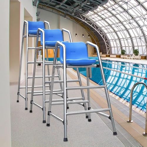 Silla para Guardavidas Piscina Acero Inoxidable 1.5m miniatura 3