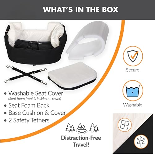 K&H PET PRODUCTS Assento de elevação dobrável para cães Bucket Booster para animais de estimação, pr