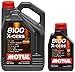 Produktbild Motoröl DUO Motul 8100 x-cess 5W40, 6 Liters (1 x 5 Lts + 1 x 1 Lt)