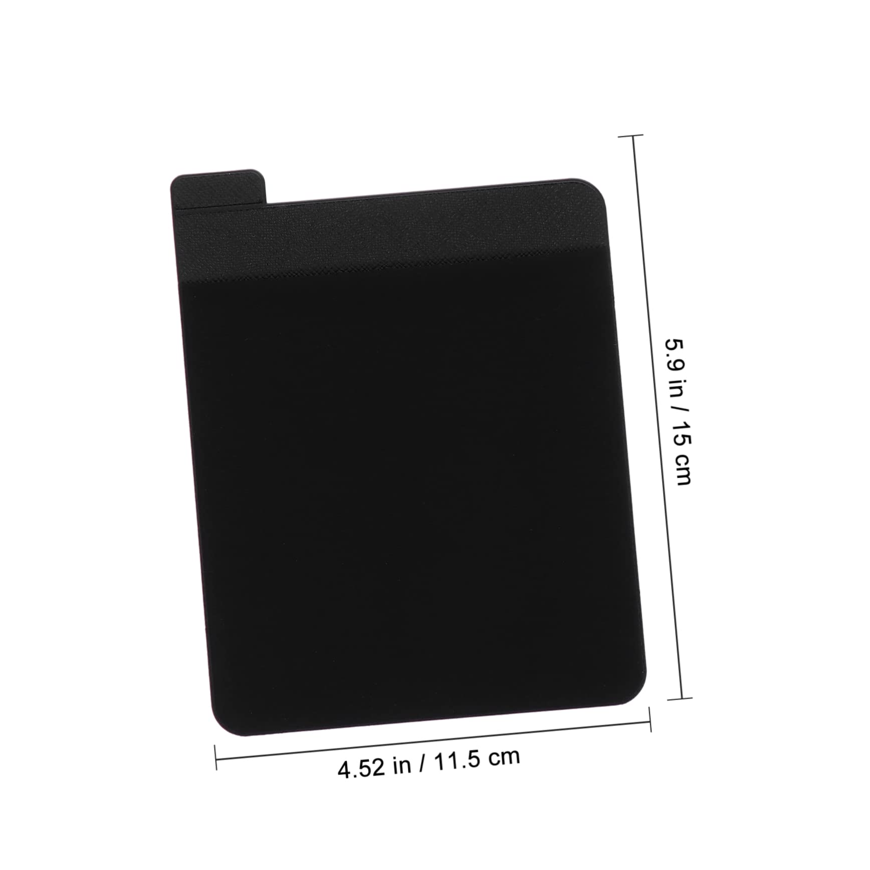 Lurrose Borsa Adesiva per Laptop e Tablet Realizzata in Pelle Buona Qualità Elastico per Contenere Mouse Wireless Custodie Disco Rigido e Cuffie