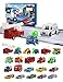 Purple Ladybug Novelty Toy Cars 2019 Advent Calendar for Kids, with 24 Different Pull Back Vehicles Including Race Cars, Construction Vehicles & a Fold Down Race Track! Perfect Calendars for Boys!