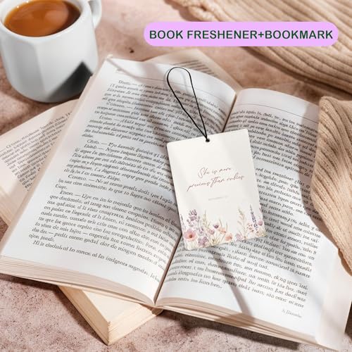 Image of Pink Floral Christian Car Air Freshener, Bible Verses Air Freshener Hanging 3 Pcs for Cars Closet Drawer or Books, Religious Christian God Car Accessories Mirror Decor for Women