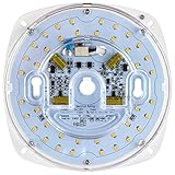 Sunlite LED Retrofit Light Engine, 5.5-Inch, 3000K Warm White, 23 Watt, Dimmable, Flush Ceiling Fixture LED Upgrade Panel, Energy Star Compliant, Commercial Grade, 90 CRI