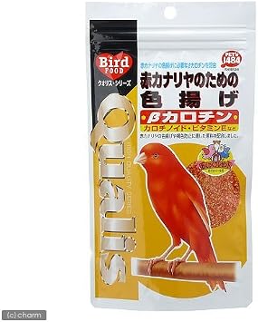 Amazon クオリス 赤カナリアのための色揚げ Bカロチン 100g 鳥 フード 餌 えさ 色揚げフード クオリス 餌 通販