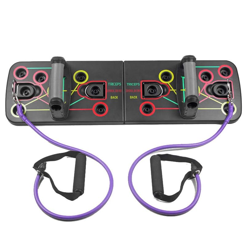 New Push Up Board Unisex Rack Gym Home Comprehensive Fitness Tool Exercise Sports Body Building Training Equipment Men Women Strength Full Men Bar Stand Bars (Pack of 1 Pcs)-image-41