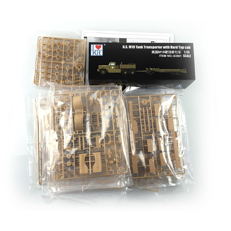 TOUCAN RC HOBBY Trumpeter 63501 - Carro armato in plastica per trattore americano M19, scala 1/35, per bambini dai 15 anni in su
