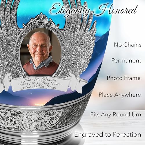 Image of Aurora Borealis Cremation Urns for Human Ashes Adult Male Urns for Ashes