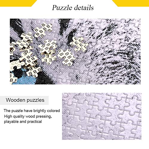 Amazon.co.jp: MAKIKU 1000ピース ジグソーパズル 白虎 トラ柄