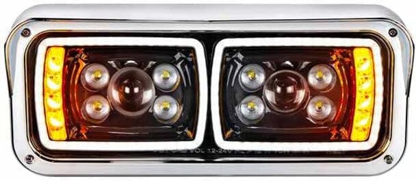 Replacement for GMC Savana 2500 Year 2021 Aluminum Horizontal BAR Style Above CAB Rack 25 X 73 X 46 INCH Gloss Black by Technical Precision