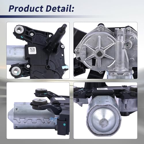 Image of Rear Windshield Wiper Motor 28710-4BA0C 287104BA0C Compatible with Nissan Rogue 2.5L 2014-2020 / Rogue 2.0L 2017-2019 / Rogue Sport 2.0L 2017-2022
