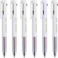 Amazon | roseelf 3色ボールペン 油性ボールペン かきやすい