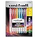 uni-ball 2004052 Gel Pens, Ultra Micro Point (0.38mm), Assorted Colors, 8 Count