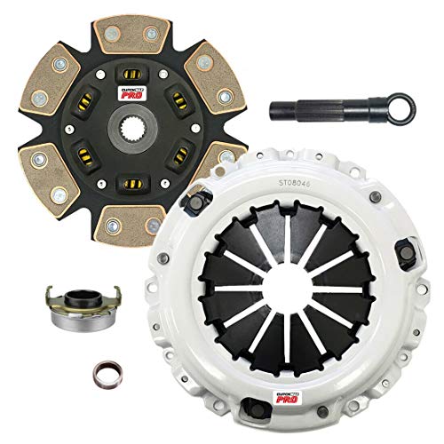 ClutchMaxPRO Performance Stage 3 Clutch Kit Compatible with 2006 2007 2008 2009 2010 2011 2012 2013 2014 2015 Honda Civic 1.8L SOHC R18A1 (CP08046HDC-ST3)