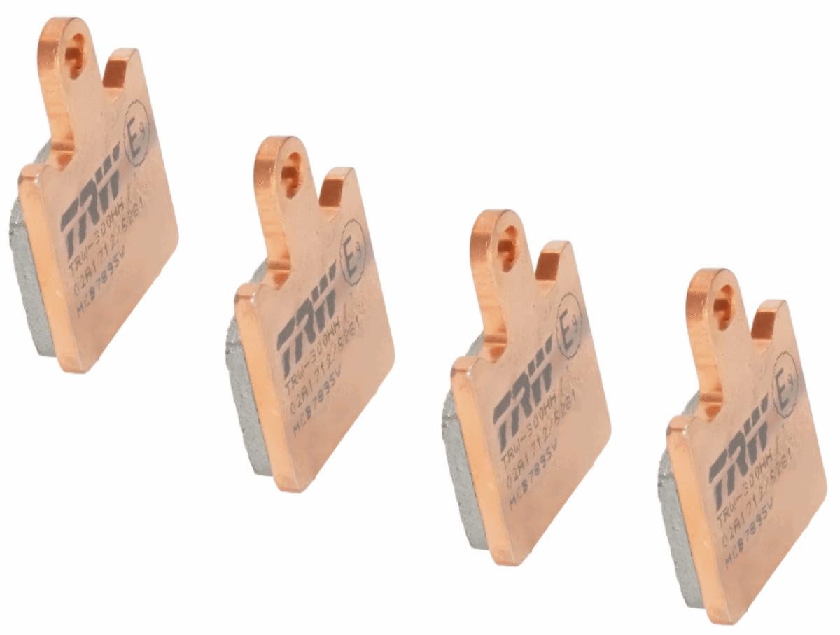 TRW MCB789SV Sinter Street Juego de Pastillas de Freno para Kawasaki Motorcycles ZX-6R 1994-2017 Eje delantero y otras motos
