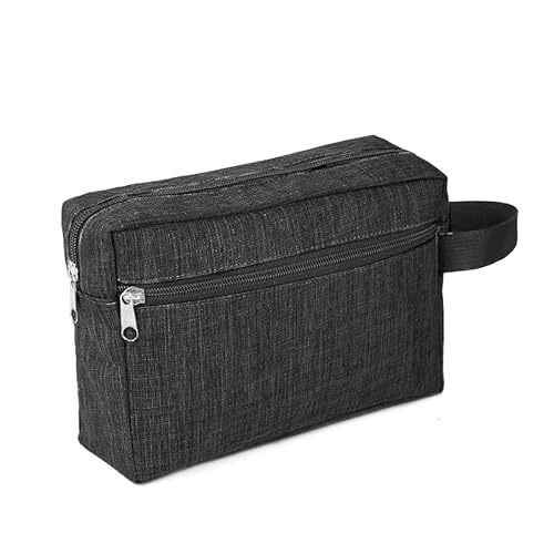 YMGSCC Portable Storage Bag for Men Waterproof Travel Cosmetics Toiletries Bags Fabric
