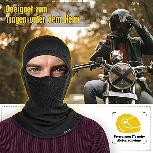 HASAGEI-Cagoule-respirante-Masque-de-ski-thermique-Balaclava-Pour-homme-et-femme-Noir-Taille-unique