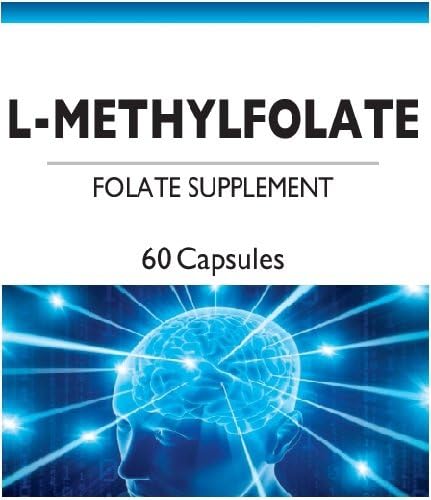 L-methylfolate (L-5-mthf 1000) Provides 1,000 Mcg of Pure L-methylfolate in Vegetarian Capsules, 60 Capsules Per Bottle, Non-GMO, Made in F.D.A. Inspected Facility in America.