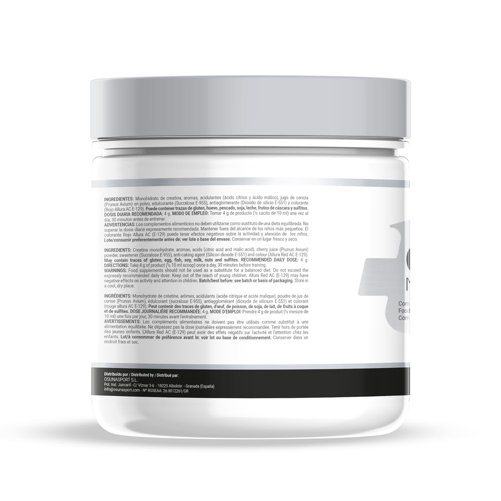 MASmusculo - Creatina Monohidrato Creapure® - en Polvo - Sin Azúcar - 300 g - Bote 3 Meses - Recuperador Muscular - Aumenta Masa Muscular - Sabor Chuches de Sandía - 2