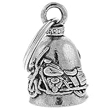 Ca. 3,8 cm hoch. BIKER Guardian Bell Motorrad Glocke Glücksbringer Harley Zubehör HD Gremlin New Riding Bell Schlüssel Ring