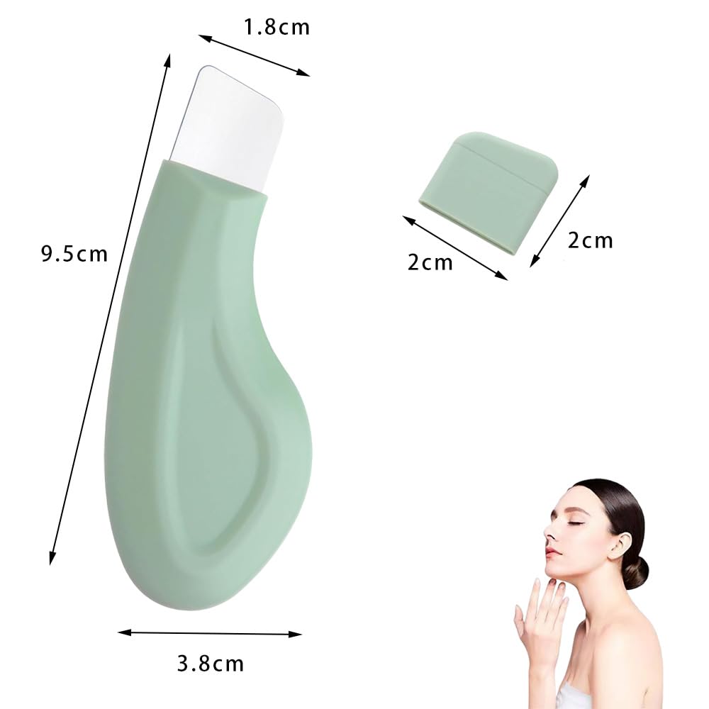 Herramientas Para Eliminar Puntos Negros Espátula para Limpieza Profunda de la Piel Herramienta de Limpieza de Poros de Silicona para Mujeres y Hombres