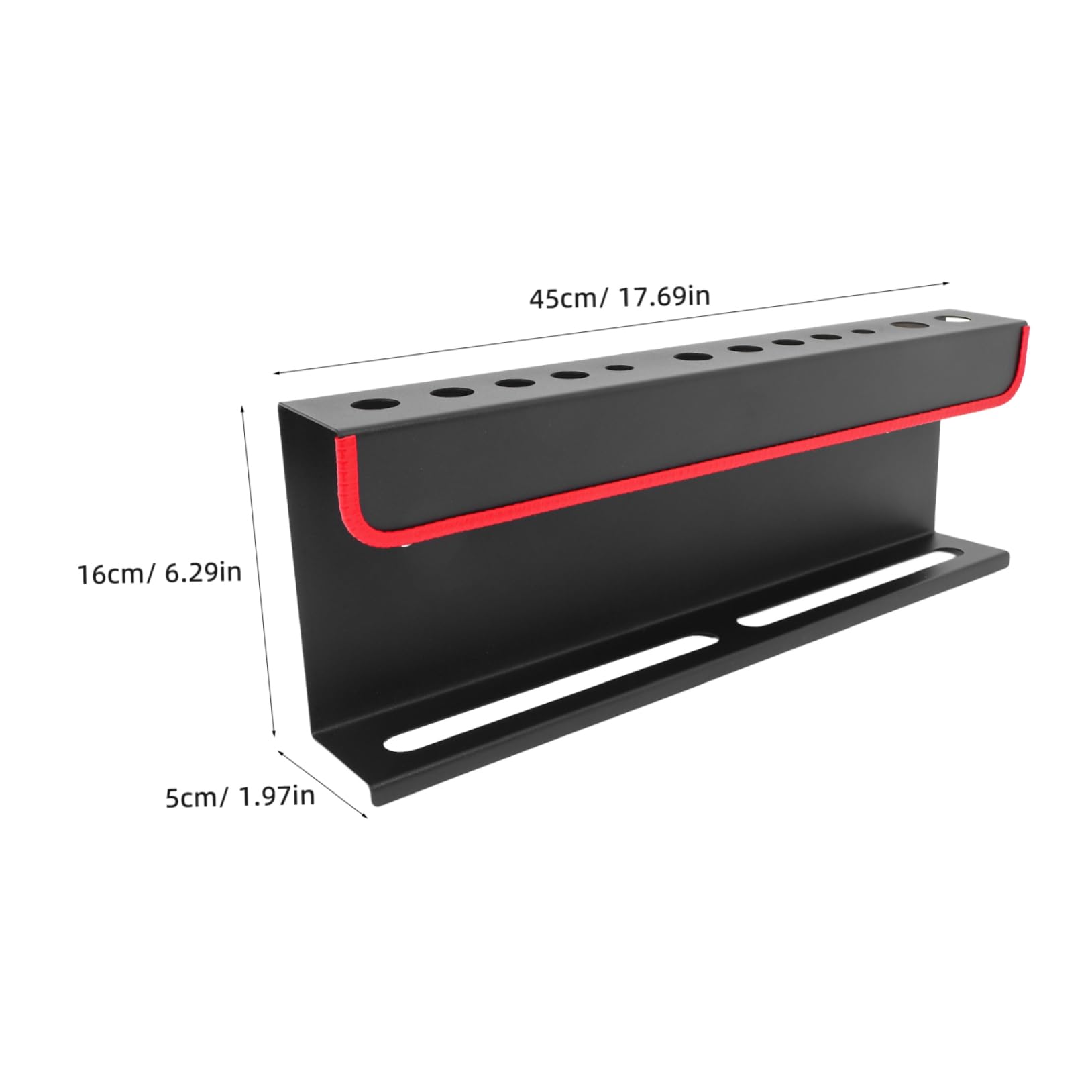 PRETYZOOM Spray Bottle Holder Rack Car Cleaning Brush Hanger Wall Mount Bottle Hanger Garage Spray Can Organizer