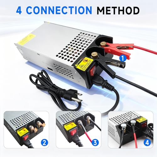 Image of 110V AC to DC 24V Converter 120V to 24V 62.5A 1500W Power Supply