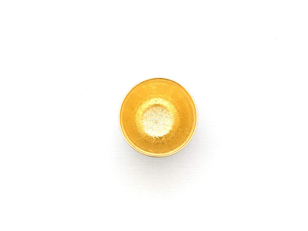Miyazaki - Sake Becher Shuki aus japanischem Arita-Porzellan der Geschirr-Serie Shuki. 2er Set. 40 ml. Hergestellt in dem berühmten Arita Porzellan