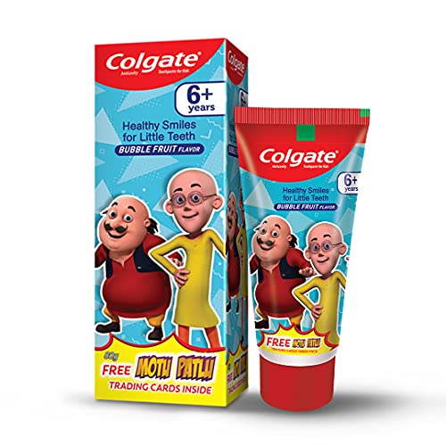 Colgate Bubble Fruit Flavour Toothpaste For Kids - 80 Grams (2.82 Oz) - Minions #TOP30