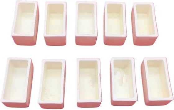 99.5% Al2O3 High Purity Square Alumina Ceramic Boat Corundum Crucible / Al2O3 Ceramic Crucible/Sintered Crucible50x20x20mm 1pcs