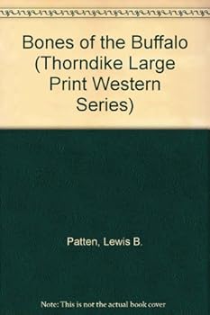 Hardcover Bones of the Buffalo [Large Print] Book